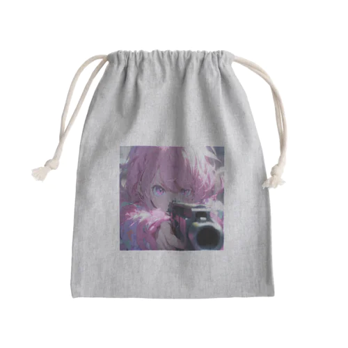 火花散る戦場 Mini Drawstring Bag