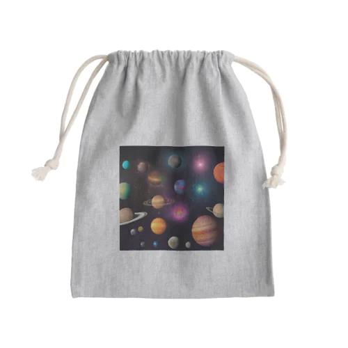 ギャラクシー Mini Drawstring Bag