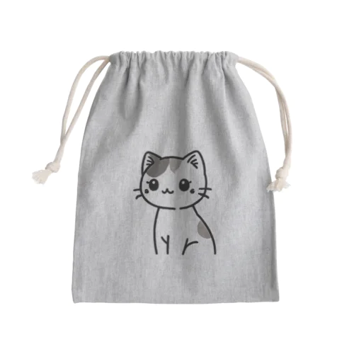 みけねこ Mini Drawstring Bag