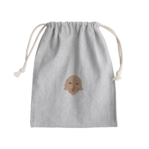 笑顔のドゥードルさん Mini Drawstring Bag