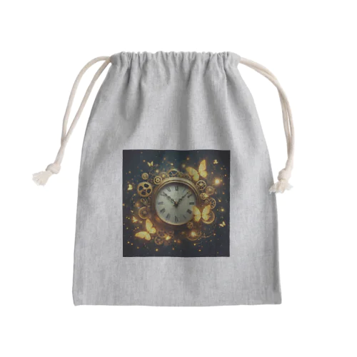 ファンタジー時計 Mini Drawstring Bag