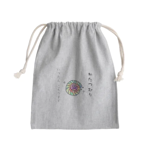 しんぼるず→かたつむりB Mini Drawstring Bag