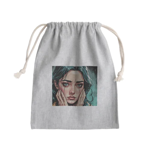 心が震えた 感情 Mini Drawstring Bag