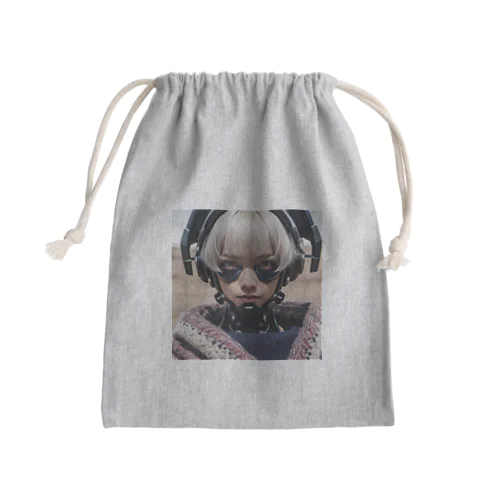 メカっ娘　リアル Mini Drawstring Bag