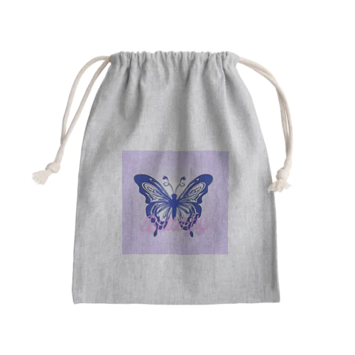 蝶 Mini Drawstring Bag