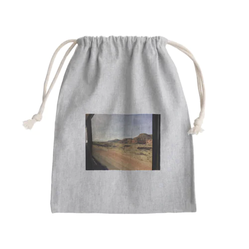 アメリカを旅して Mini Drawstring Bag