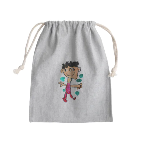 いつかのみずあそび Mini Drawstring Bag