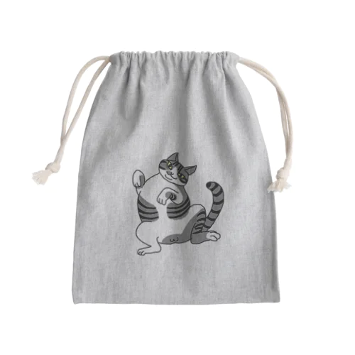 おねだり中 Mini Drawstring Bag