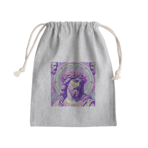 イエス キリスト Babylon channel Mini Drawstring Bag