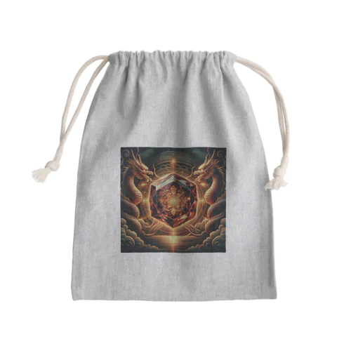 龍神が宿るパワーストーン Mini Drawstring Bag