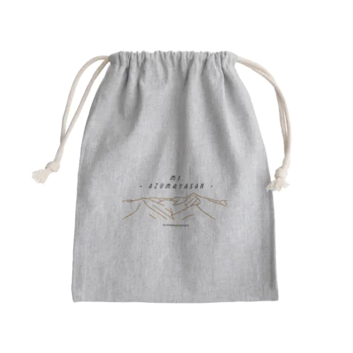 四阿山 Mini Drawstring Bag