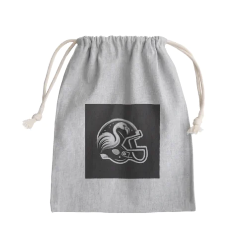 Tokyo Pretty Flamingos Mini Drawstring Bag