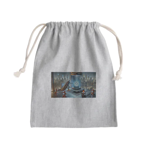 盗まれる瞬間 Mini Drawstring Bag