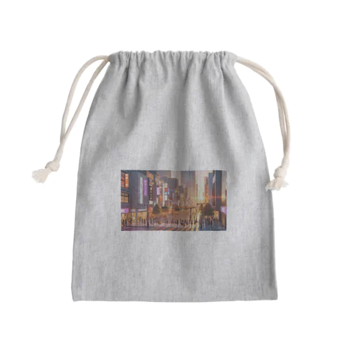 ホコ天 Mini Drawstring Bag