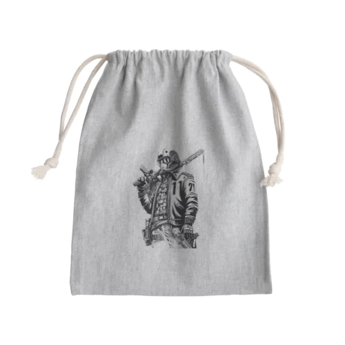 ヒットマン Mini Drawstring Bag