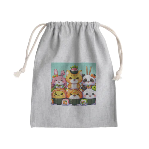 スシッチ Mini Drawstring Bag