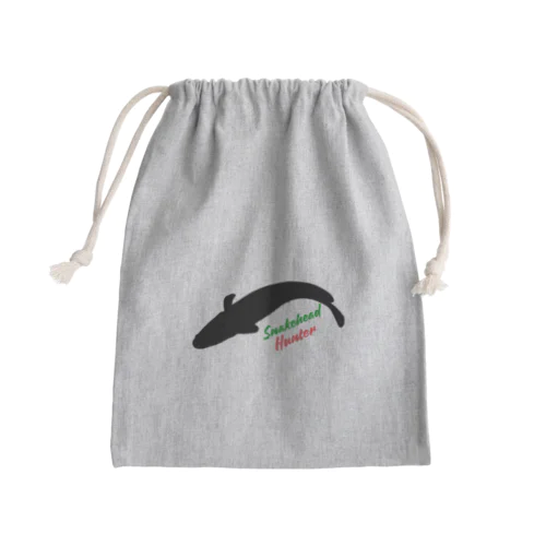 雷魚ハンター Mini Drawstring Bag