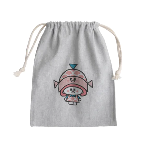 お魚コーミー Mini Drawstring Bag