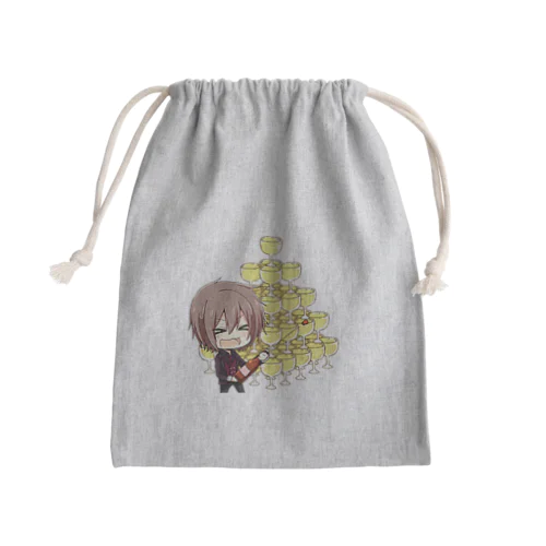 ぼくホスト君 スタンダード Mini Drawstring Bag