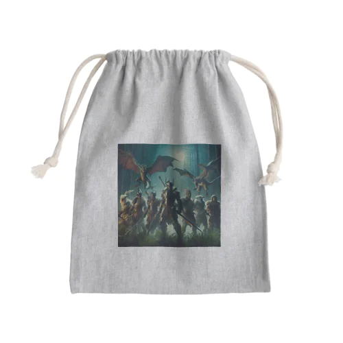 ファンタジー風のグッズです Mini Drawstring Bag