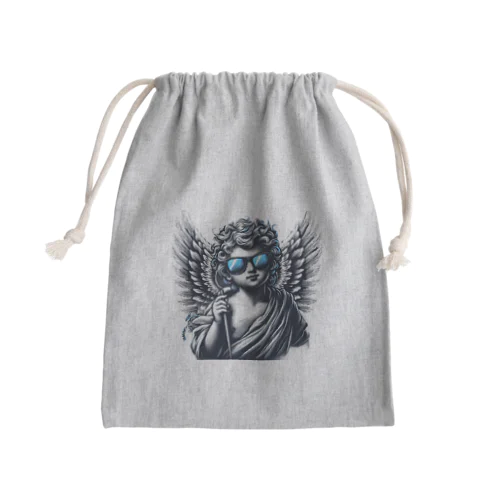 天使くん Mini Drawstring Bag