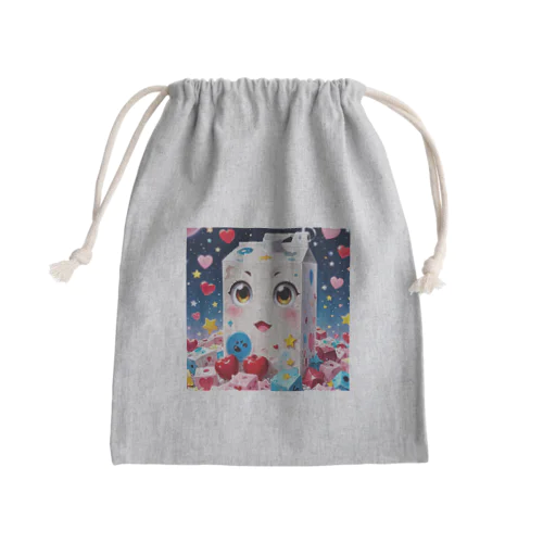 ミルキースター Mini Drawstring Bag