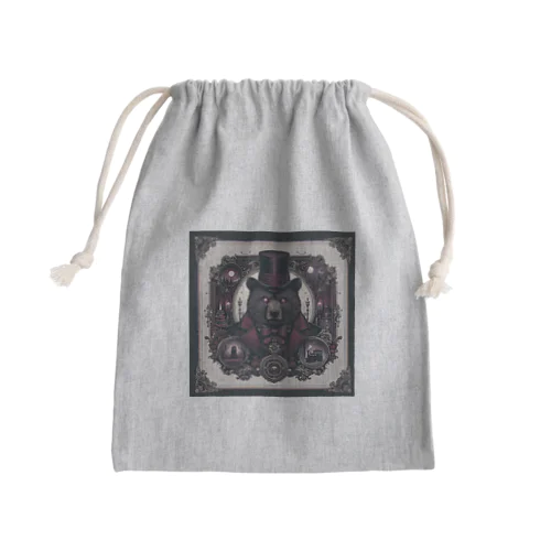 クマ紳士Ａ Mini Drawstring Bag