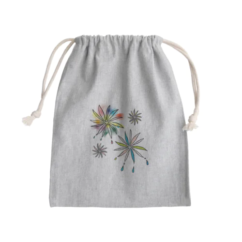 花火 Mini Drawstring Bag