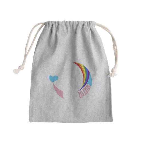 LOVE WINSムーン Mini Drawstring Bag