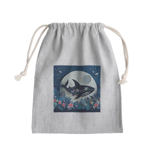 ジンベイザメ Mini Drawstring Bag