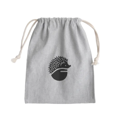 ポケットアニマル　針鼠 Mini Drawstring Bag