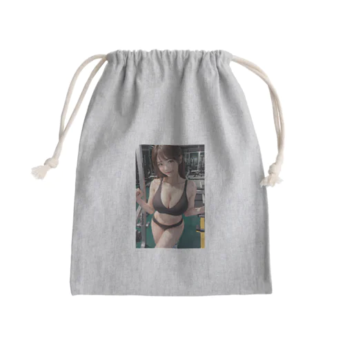 スポーツ女子 Mini Drawstring Bag