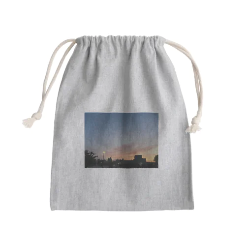 とある日の夕焼け Mini Drawstring Bag