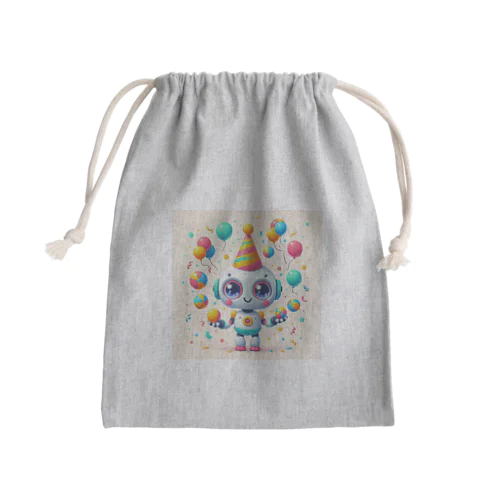 おちゃめ Mini Drawstring Bag