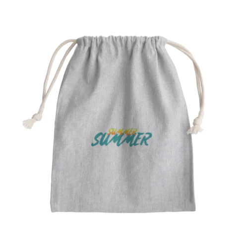夏 Mini Drawstring Bag