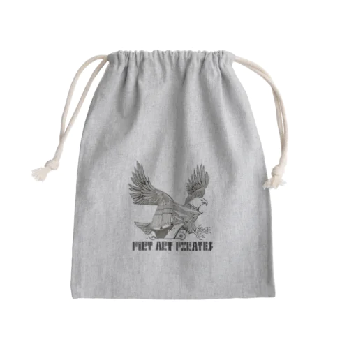 Port Art Pirates Mini Drawstring Bag