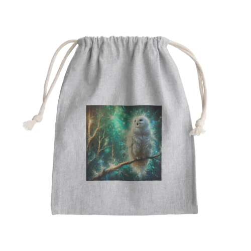 フクロウシリーズ３ Mini Drawstring Bag