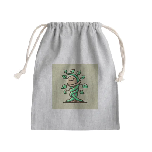 グリーン・ラブ Mini Drawstring Bag