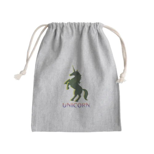 ユニコーンシンボル Mini Drawstring Bag