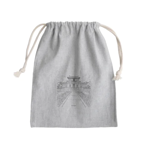 世界の宮殿 Mini Drawstring Bag