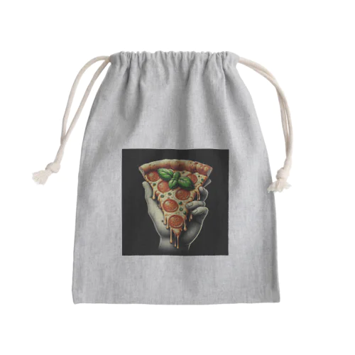 おしゃれなpizzaのグッズ Mini Drawstring Bag