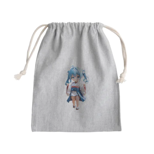 Azur 夏祭り Mini Drawstring Bag