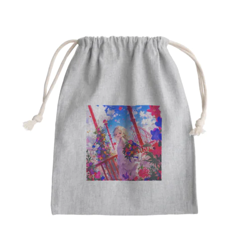 ジェットコースターの日 Mini Drawstring Bag