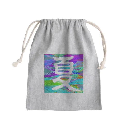 夏なかんじ Mini Drawstring Bag