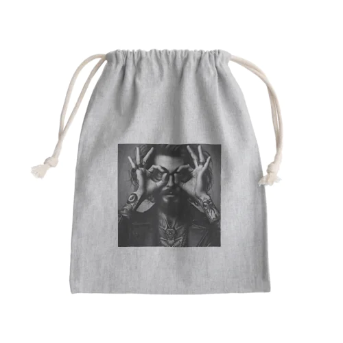 ロック Mini Drawstring Bag