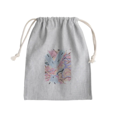 BRAIN「goods」 Mini Drawstring Bag