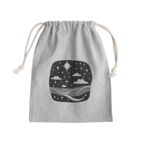 夜空魔法bbb Mini Drawstring Bag
