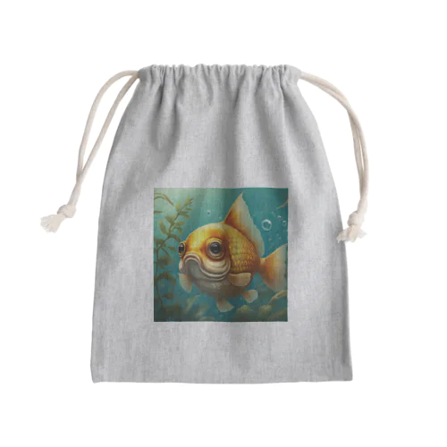 金魚 Mini Drawstring Bag