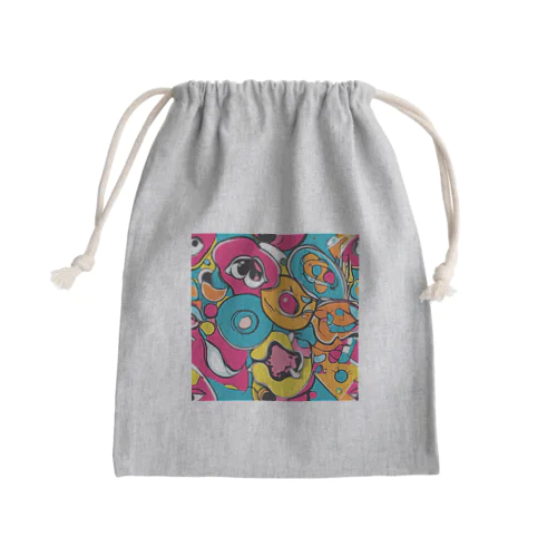 ポップアート Mini Drawstring Bag