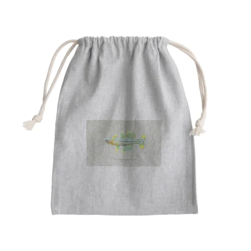 Pseudomugil gertrudae Mini Drawstring Bag